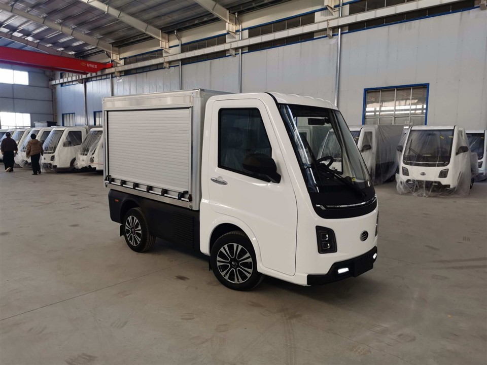 Chinese Made Electric Pickup Truck - I7e Quadricycle With Hydraulic Dump Box suppliers